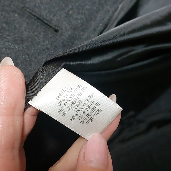 Dana Buchman Wool Coat Cozy Warm XL - Picture 12 of 13